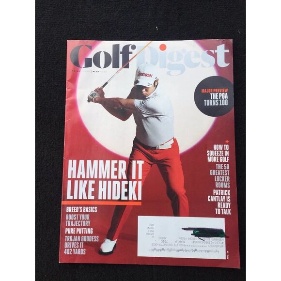 Golf Digest Magazine 2018 Lot Of 9 Tiger, Fleetwood, Xander Breed Spieth Hideki - Picture 3 of 16